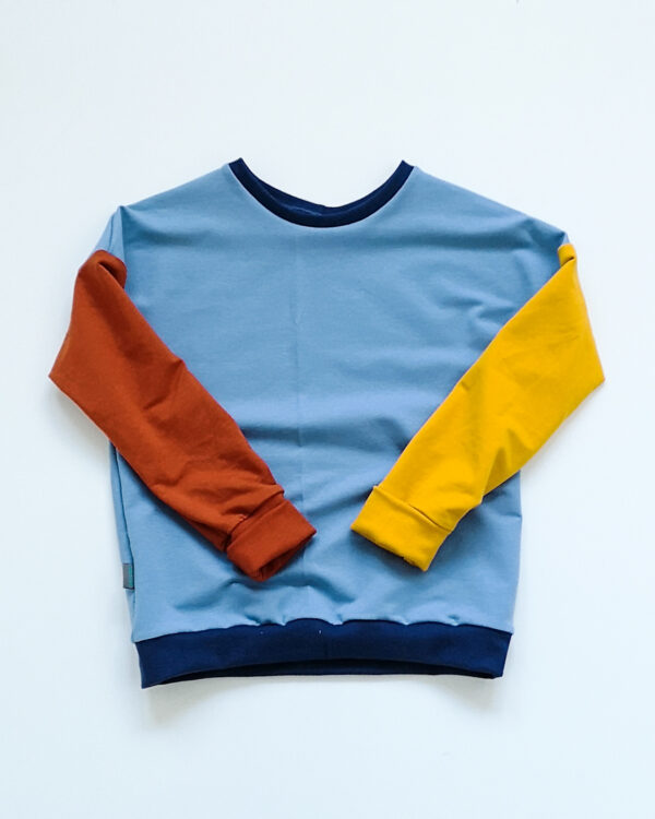 Mitwachsendes Sweatshirt Colorblock 2.0